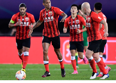 2021年亚冠联赛进行第二轮比赛，上海上港客场战平东京FC